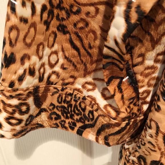 Ruby Rd. Woman leopard-print jacket. Size 24W. - Picture 6 of 7